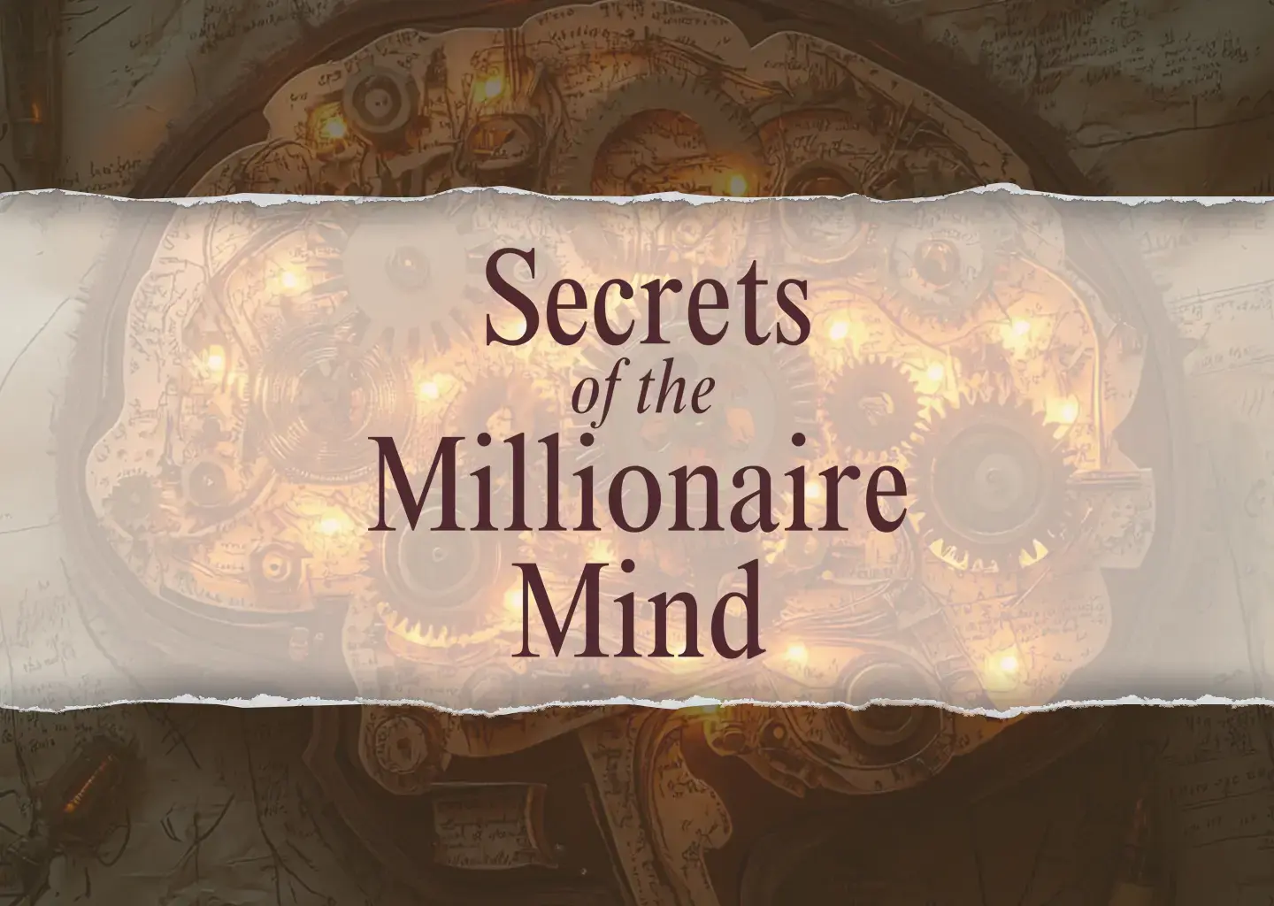 Secrets of the Millionaire Mind