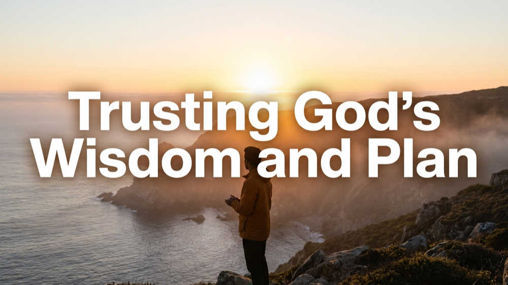 Using God's Wisdom Trusting God’s Wisdom and Plan Affirmations